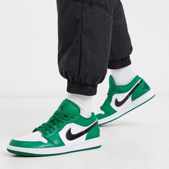 nike jordan low pine green